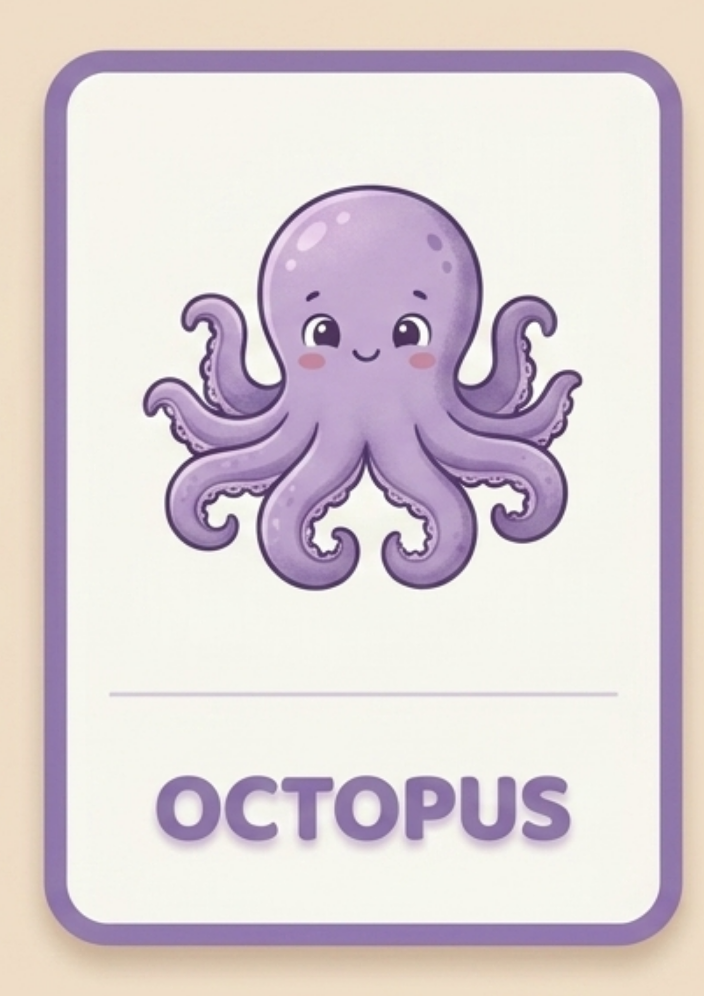 Montessori Ocean Flashcards for Kids – 45 Printable Sea Creatures Learning Cards