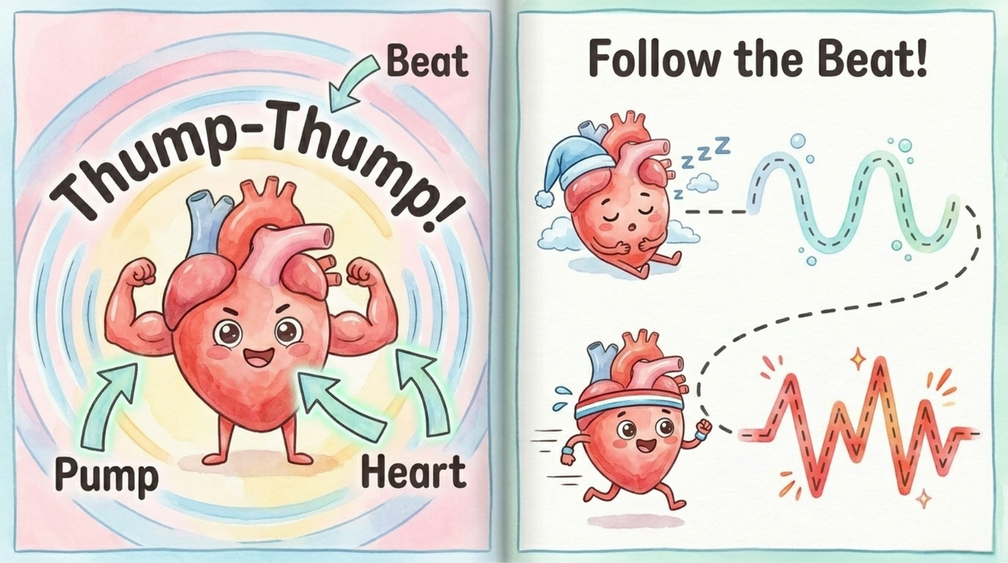 ❤️ My Amazing Heart: Activity Book