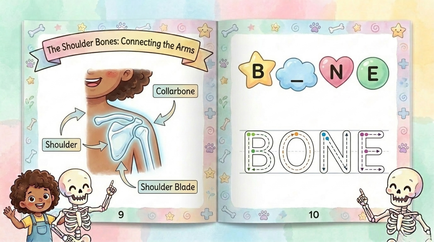 My Amazing Skeletal System – Activity Book for Kids