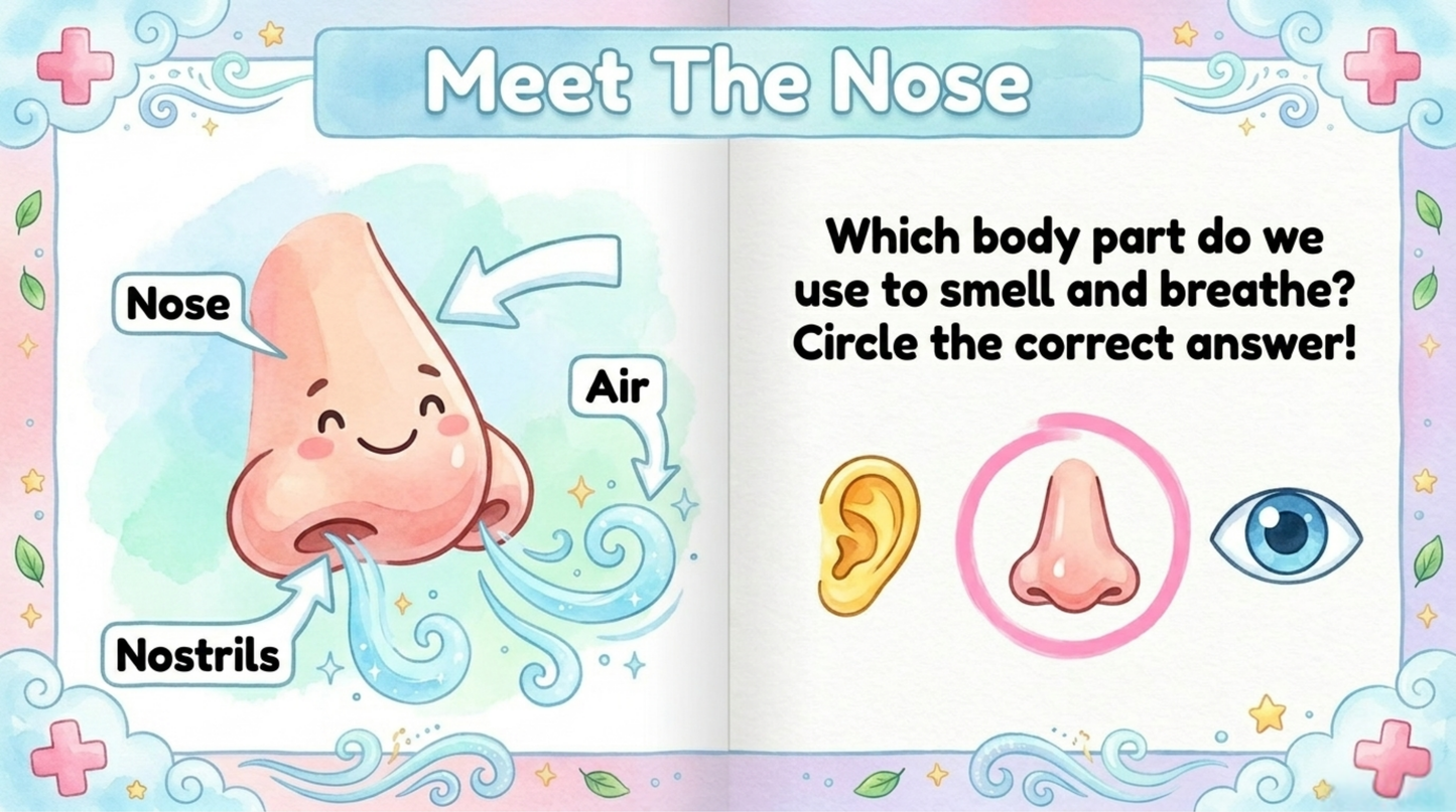 My Amazing Respiratory System – Activity Book for Kids
