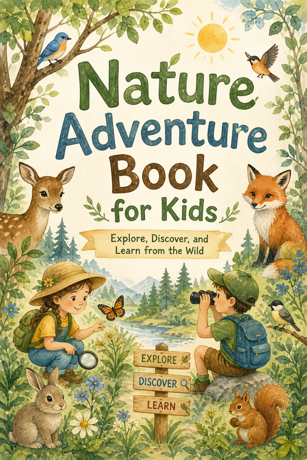 ✨ Printable Nature Adventure Workbook Template – 51 Outdoor Discovery Pages ✨ Turn the great outdoors into a classroom and inspire a lifelong love for nature and science! 🌿🦋