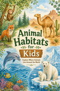 ✨ Printable Animal Habitats for Kids Template – 52 Science Discovery Pages ✨