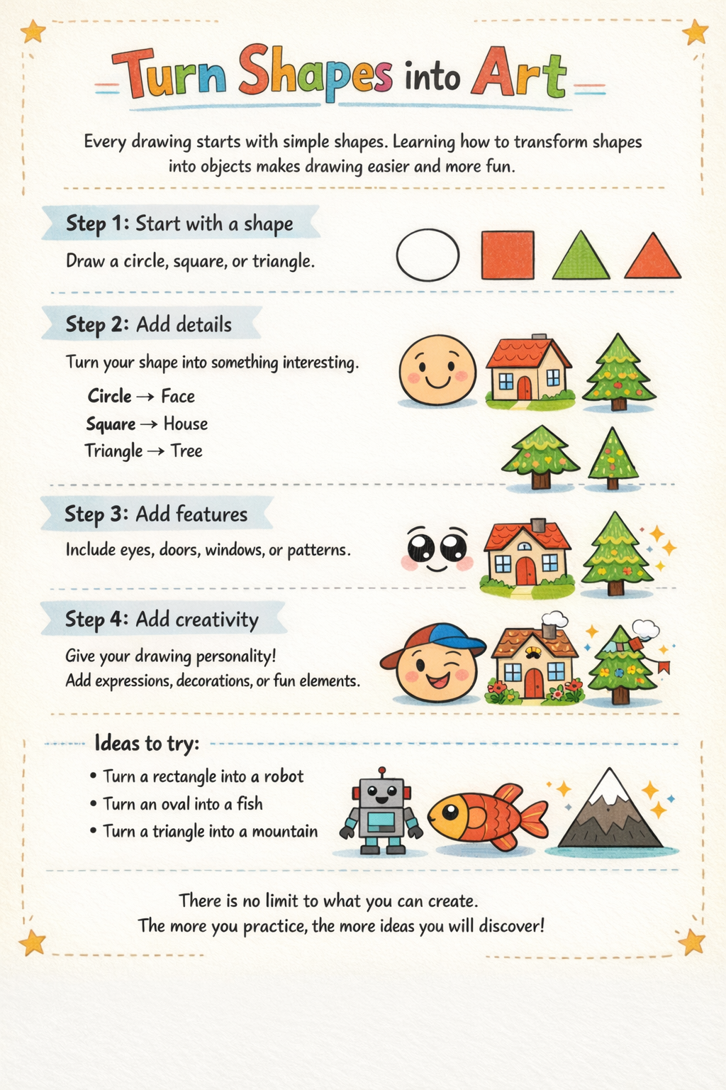 ✨ Printable Creative Art Activity Book Template – 31 Imagination Puzzles ✨