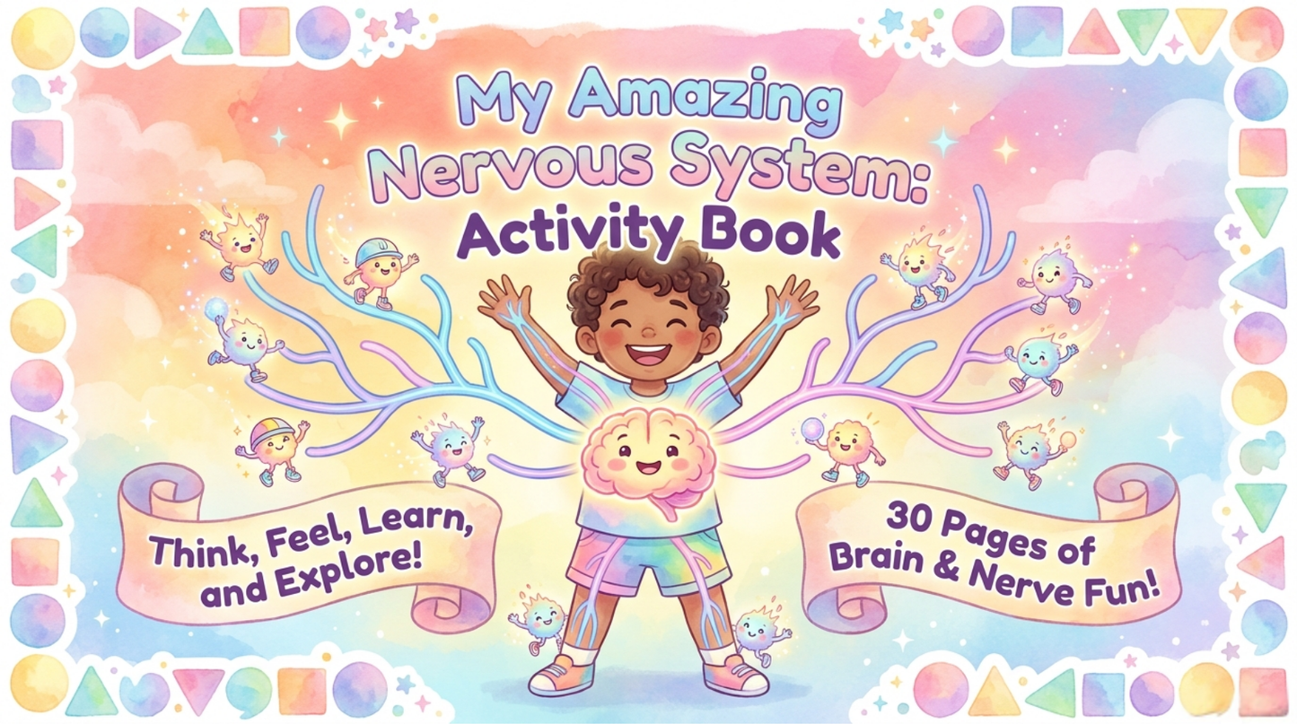 🧠 My Amazing Nervous System: Activity Book