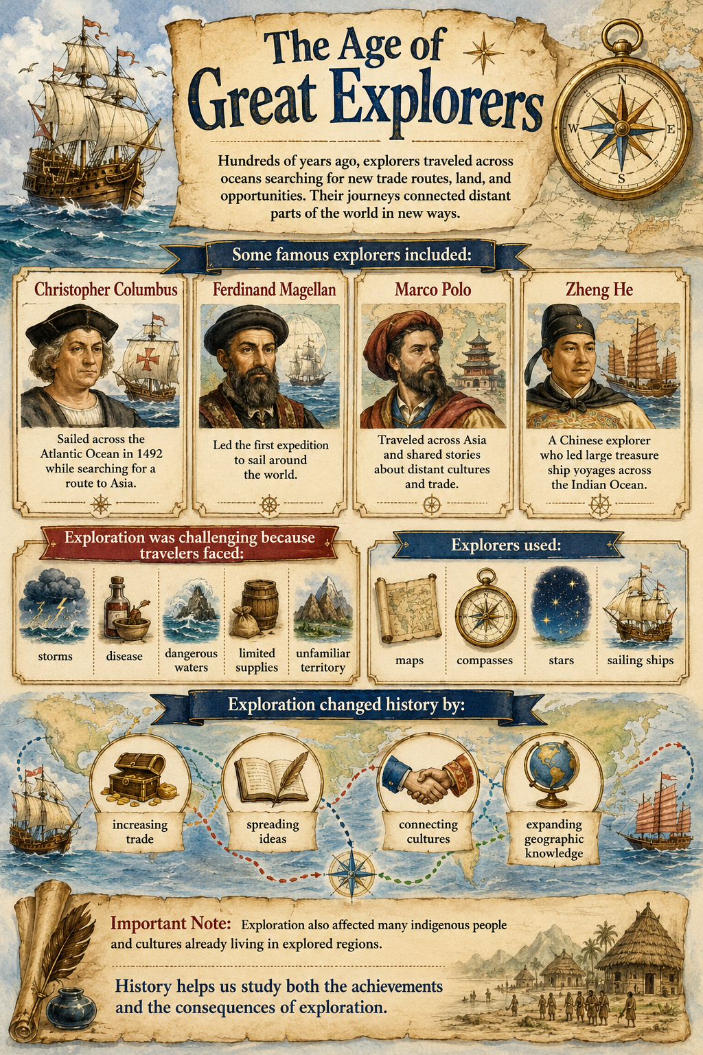 ✨ Printable My First History Facts Book Template – 51 Educational Pages ✨