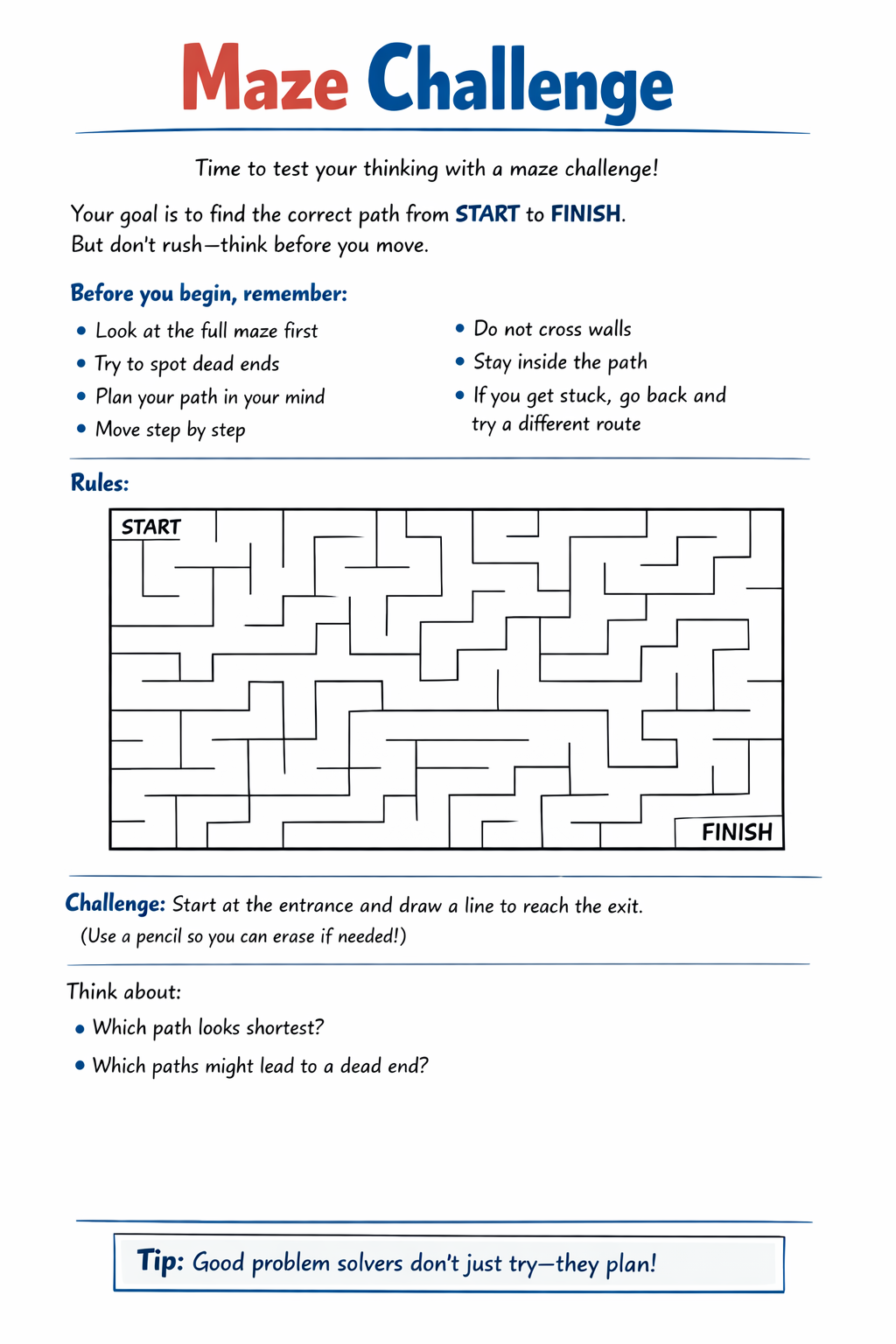 ✨ Printable Kids Logic Puzzle Workbook Template – 32 Cognitive Challenges ✨ Ignite critical thinking, boost IQ scores, and turn logical reasoning into a thrilling brain adventure! 🧠✨