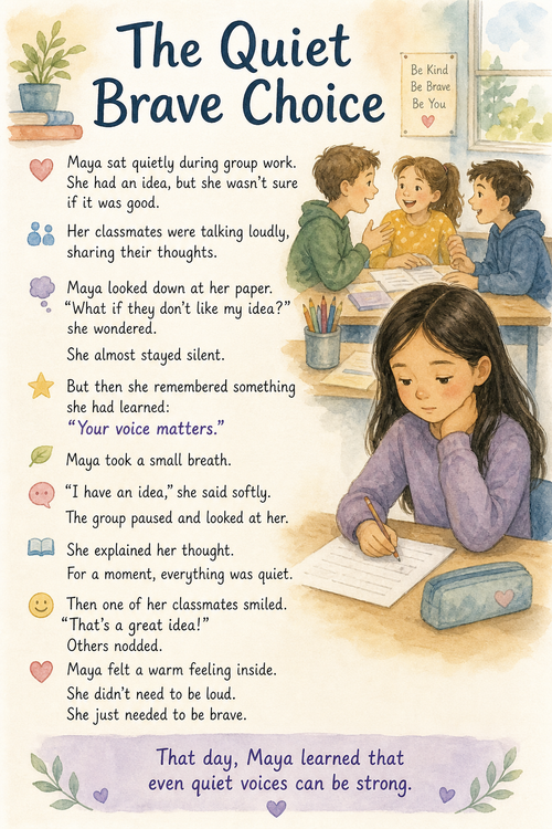 ✨ Printable Courage & Confidence Stories Template – 50 Growth Mindset Pages ✨ Inspire young minds to overcome fear, embrace bravery, and believe in themselves! 💛