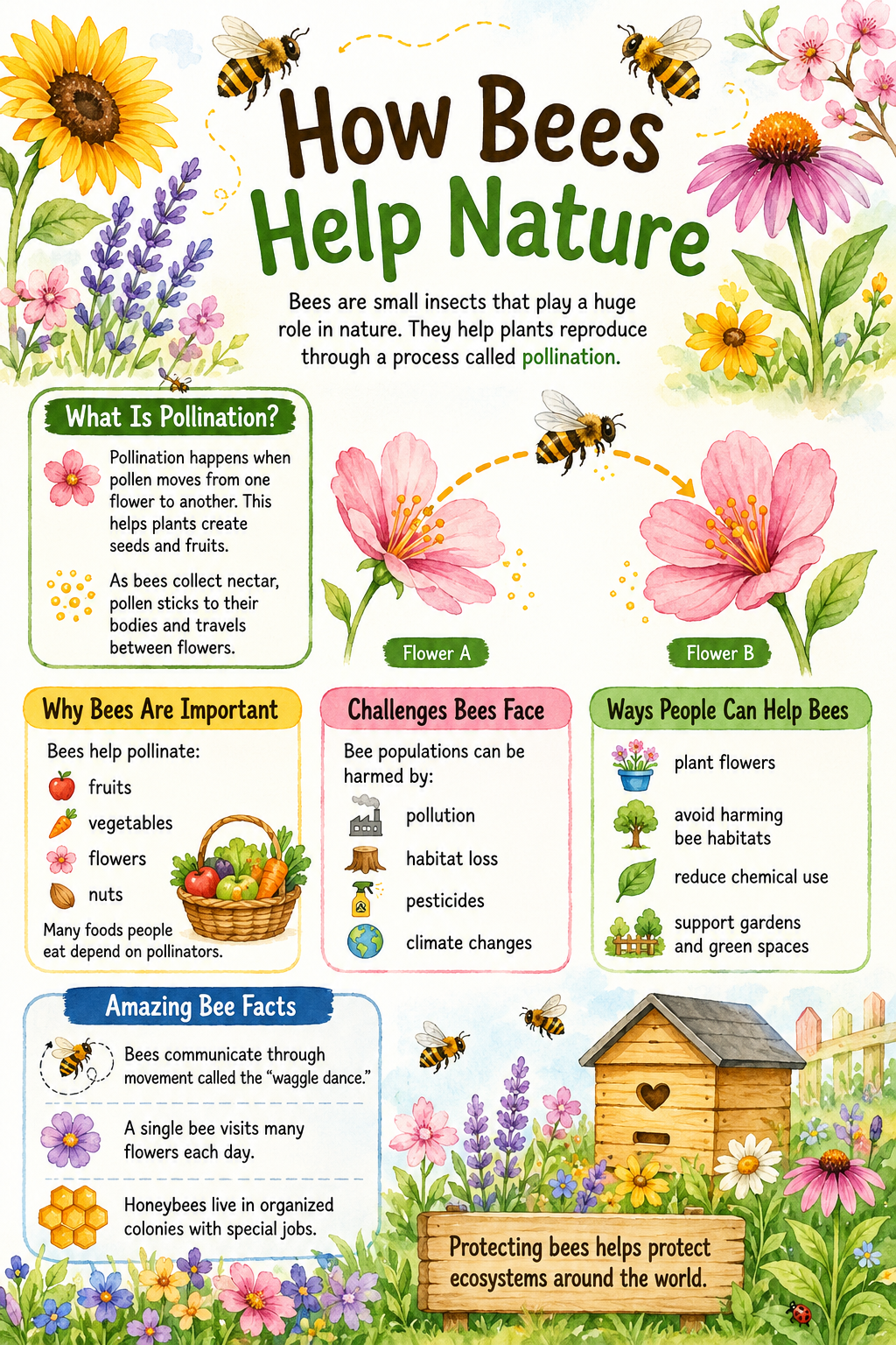 ✨ Printable Science Facts for Kids Template – 31 Educational Pages ✨