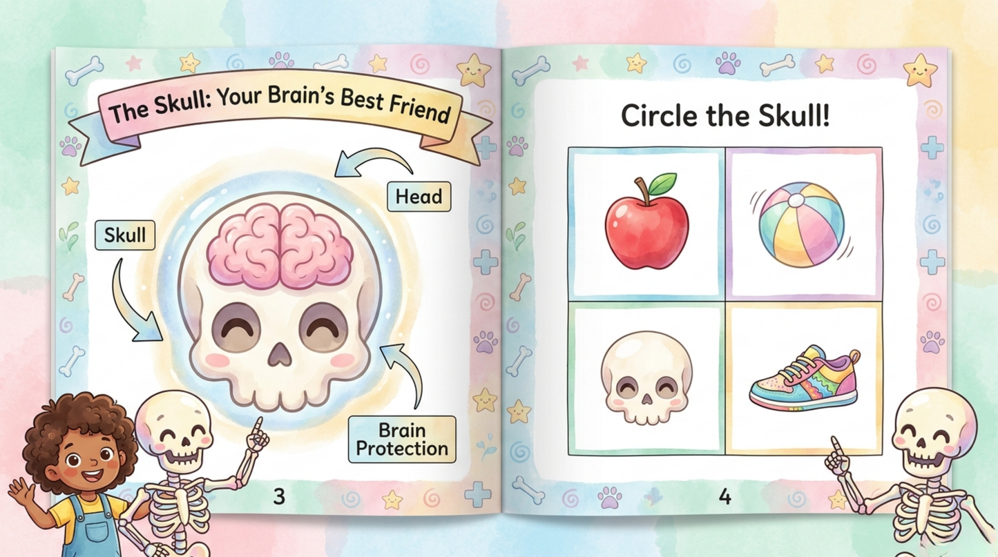 My Amazing Skeletal System – Activity Book for Kids