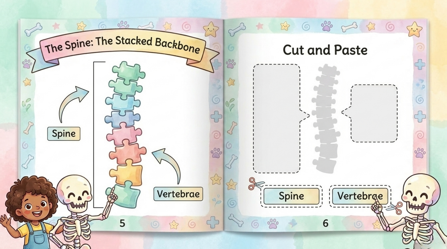 My Amazing Skeletal System – Activity Book for Kids