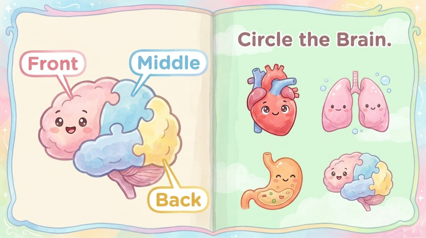 🧠 My Amazing Nervous System: Activity Book