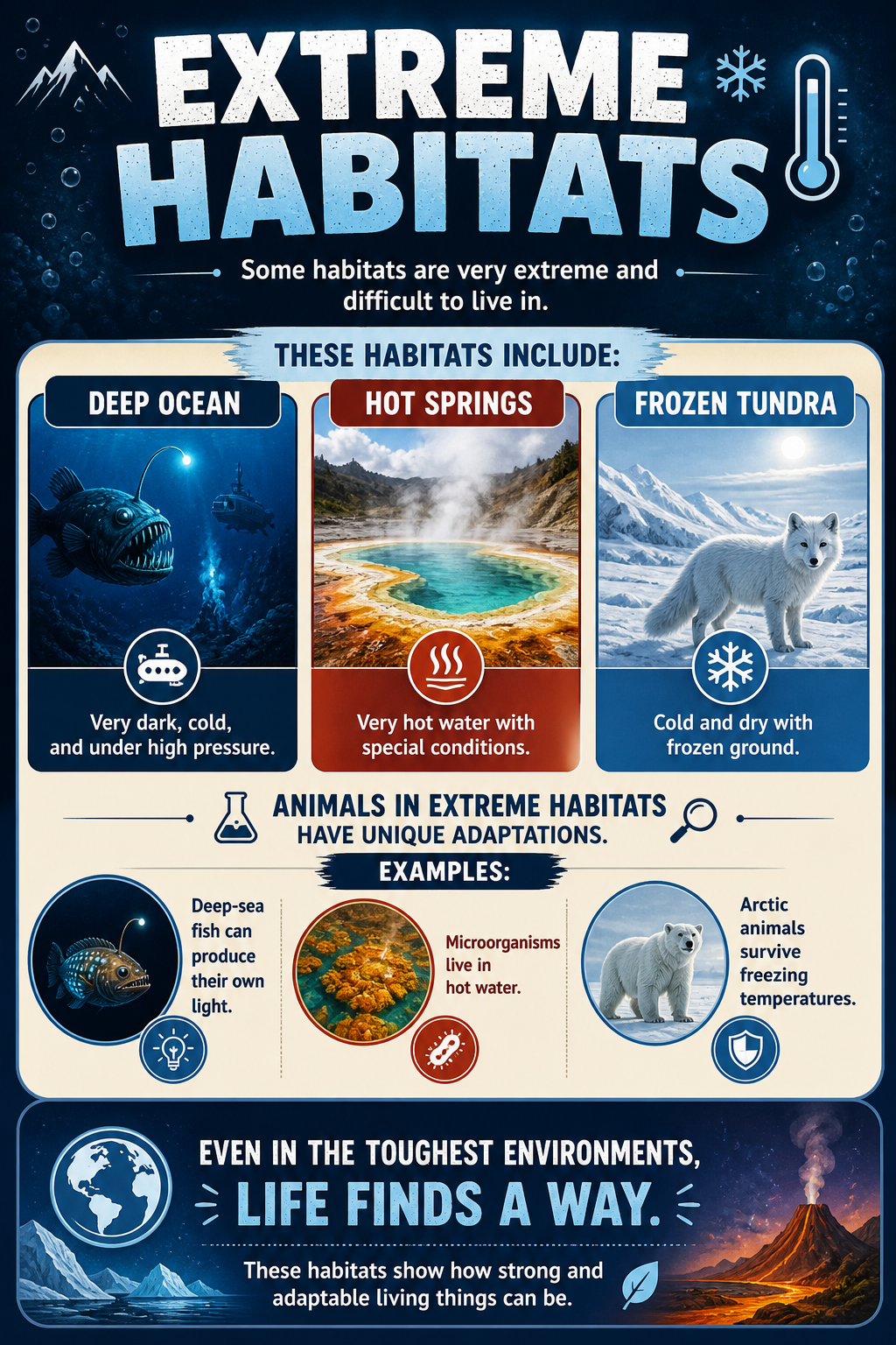 ✨ Printable Animal Habitats for Kids Template – 52 Science Discovery Pages ✨
