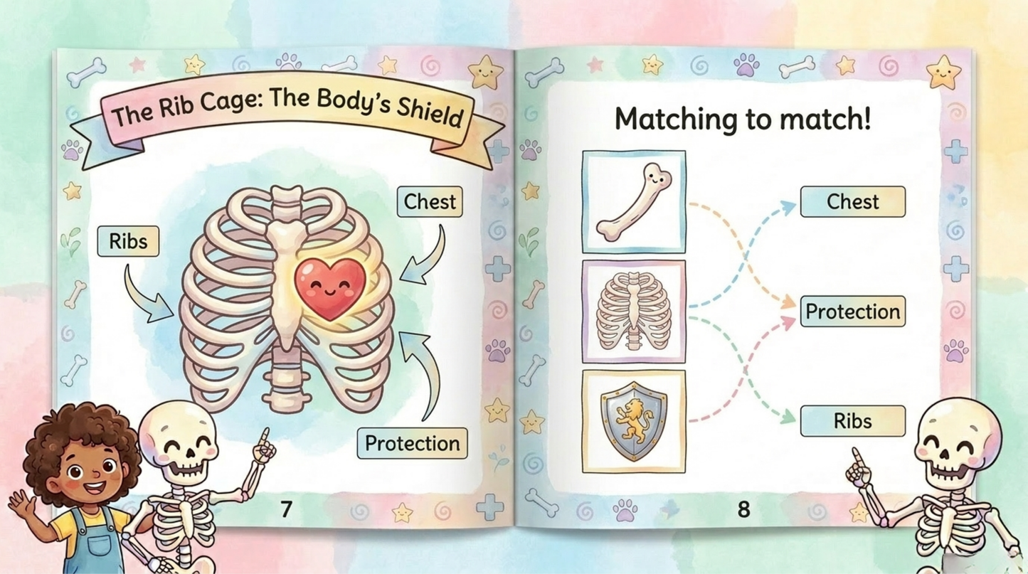 My Amazing Skeletal System – Activity Book for Kids