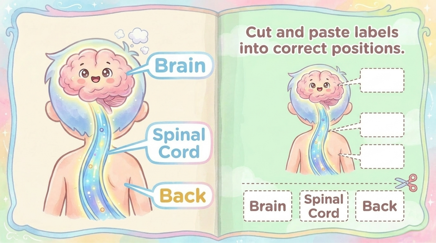 🧠 My Amazing Nervous System: Activity Book