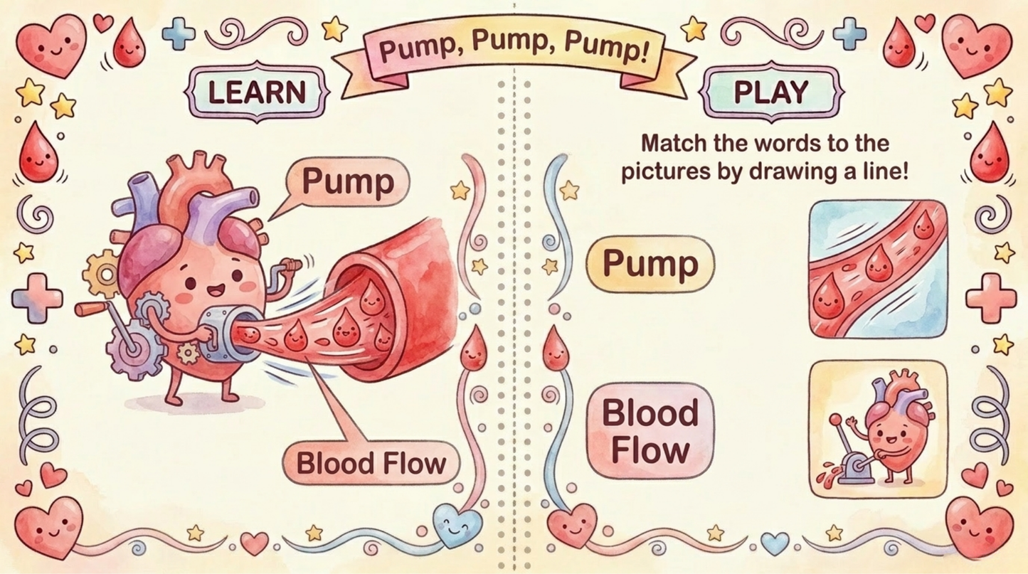 My Amazing Circulatory System – Activity Book for Kids