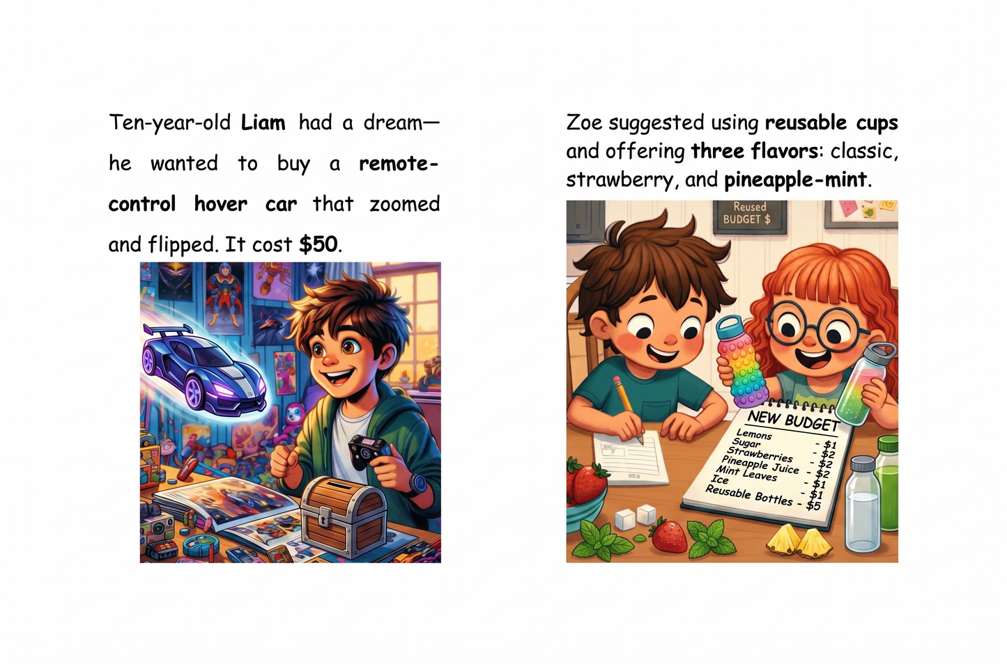 Financial Literacy & Entrepreneurship Printable Bundle for Kids (Ages 8-11)
