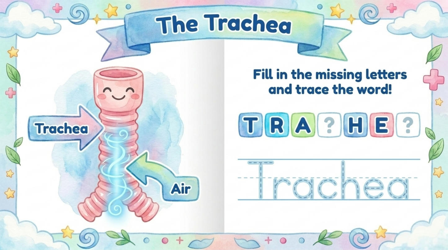 My Amazing Respiratory System – Activity Book for Kids