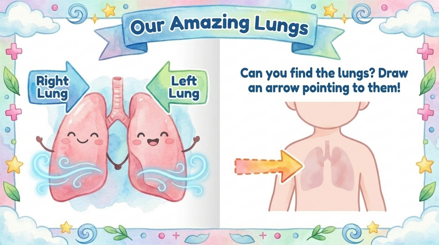 My Amazing Respiratory System – Activity Book for Kids